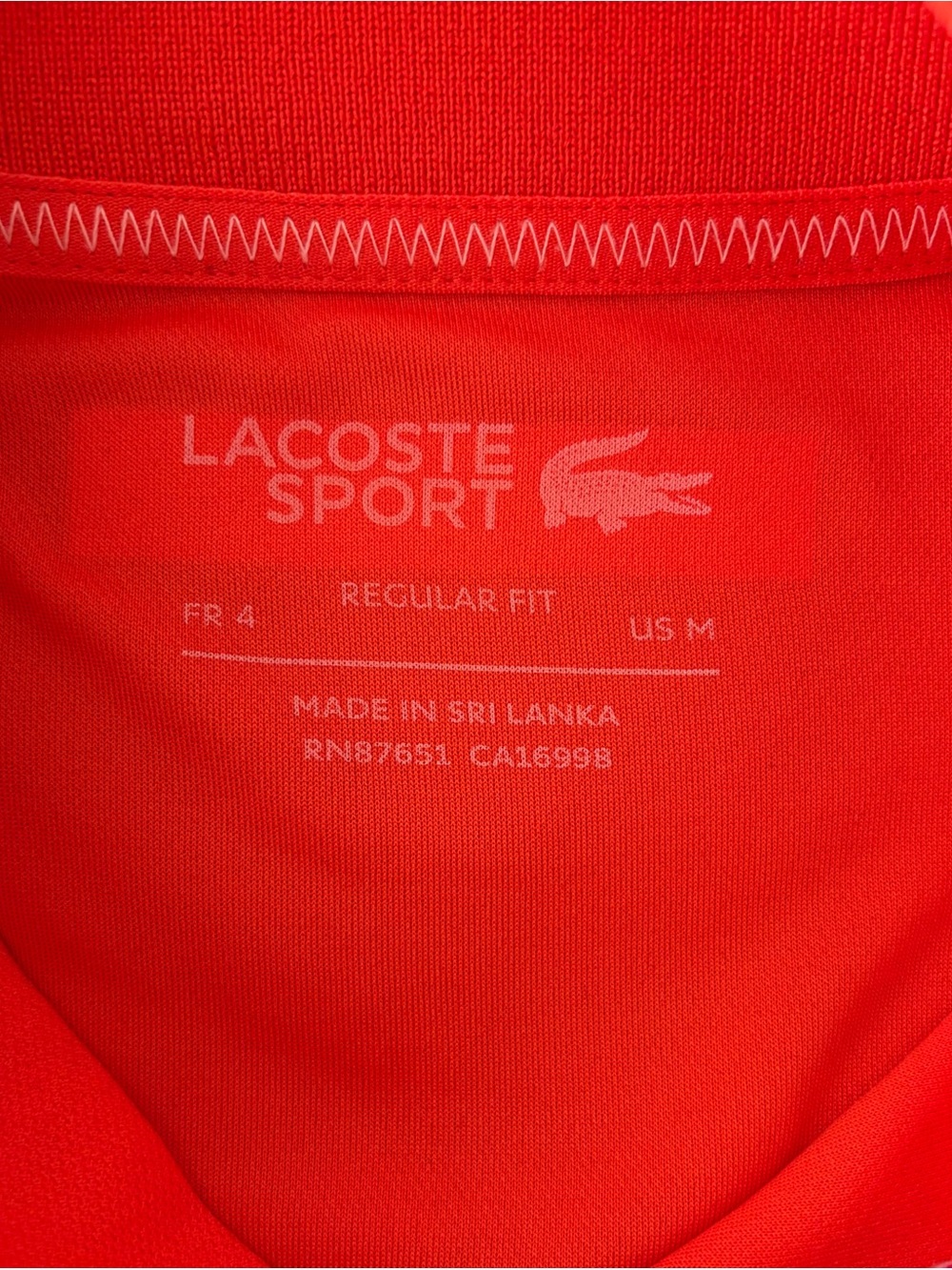 Lacoste Orange Polo - Picture 10 of 10